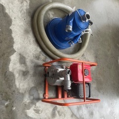 工進 エンジンポンプ SEM-50X-AAF-1 口径2インチ 50mm 4.2馬力 ハイデルスポンプ 水揚げポンプ 吸水 散水 排水 KOSHIN 中古の画像