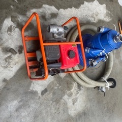 工進 エンジンポンプ SEM-50X-AAF-1 口径2インチ 50mm 4.2馬力 ハイデルスポンプ 水揚げポンプ 吸水 散水 排水 KOSHIN 中古の画像