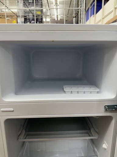【ドリーム川西店御来店限定】☆ジモティー見たよ♪割引☆アイリス　２ドア冷蔵庫　PRC-B092D-W  87L 2024年製／クリーニ