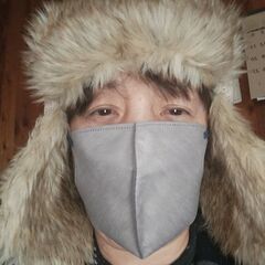 レディス冬帽子　ボアイヤーキャップの画像