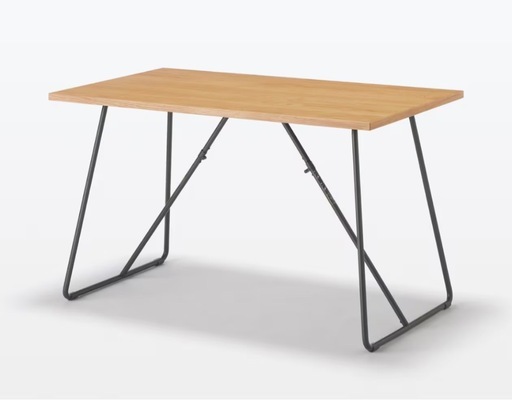 【無印良品】折りたたみテーブル120cm