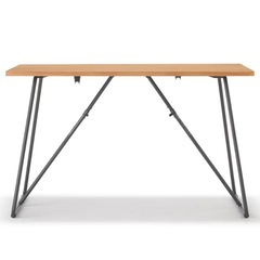 【無印良品】折りたたみテーブル120cmの画像