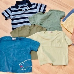 🧸👚 【1万円相当即戦力！】ベビー服 まとめ売り 14点セット 110〜130cm対応！ユニクロ・西松屋・インスタ人気のエバクロ含む！の画像