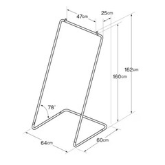 ハンガーラック　無印の画像