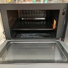 O 2512-366 山善　オーブンレンジ　CRK-F2530TSV(B) 2022年製　通電確認済み　キズ汚れ有りの画像