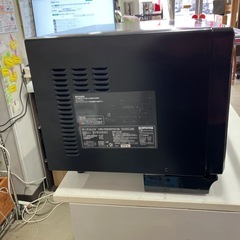 O 2512-366 山善　オーブンレンジ　CRK-F2530TSV(B) 2022年製　通電確認済み　キズ汚れ有りの画像