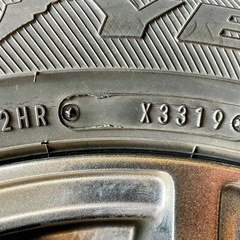 ★中古スタッドレスタイヤ★ グッドイヤー ホイール4本セット3000円 トヨタ アクア使用しました !の画像