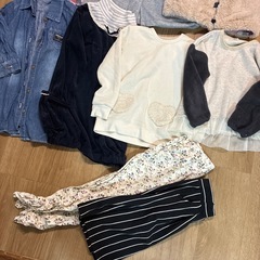 女の子　120cm 冬服セットの画像