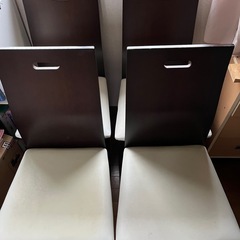 高級ダイニングテーブル、椅子４脚セット
の画像