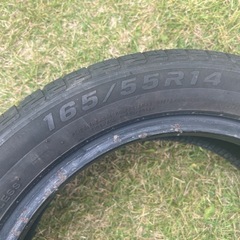 165/55R14 バリ山タイヤ2本セットの画像