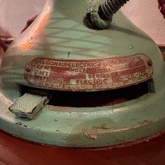 ナショナル　扇風機　1950年製の画像