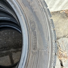 155/65-14 バリ山 スタッドレス　20年製造 グッドイヤー 国産の画像