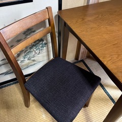 ニトリ　二人がけダイニングせっとの画像