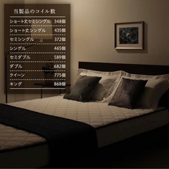 【美品】RASIKダブルマットレスの画像