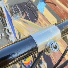 12/14迄の出品90's OLD MTB panasonic クロモリ フレーム マウンテンバイクの画像