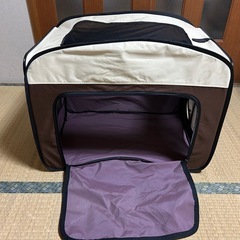 ペット用折りたたみケージの画像