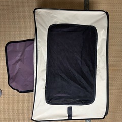 ペット用折りたたみケージの画像