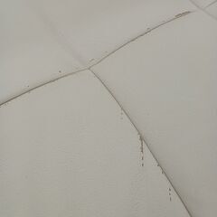 ★リユースのサカイ日立店★HJ8621 NITORI 3人掛けソファ ホワイト H40～74×D71～102×W184 クリーニング済み の画像