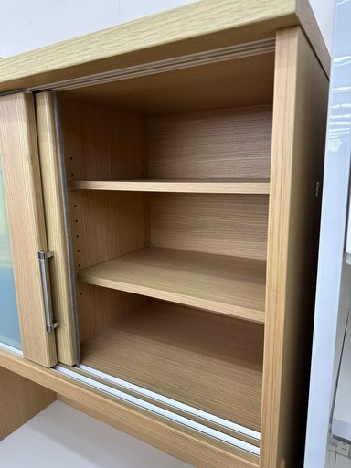 【ドリーム川西店御来店限定】☆ジモティー見たよ♪割引☆  ニトリ/スライド扉オープンボード アルミナ2  クリーニング済み 【99560000034272】 ドリーム川西店御来店限定】☆ジモティー見たよ♪割引☆ ニトリ