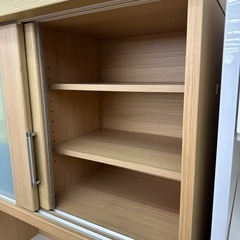 【ドリーム川西店御来店限定】☆ジモティー見たよ♪割引☆ ニトリ　スライドオープンボード／クリーニング済み【2125560000038055】の画像