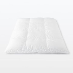 【無印良品】防ダニ 羽毛掛ふとん・二層式／Ｓの画像