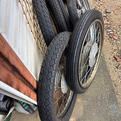 カブ用ホイールとタイヤの画像