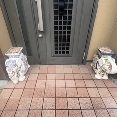 象の置物　　　アジアン　 2個セット
の画像