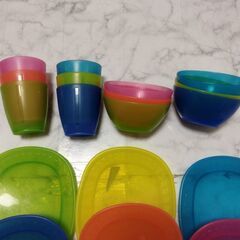 IKEA 子供 キッズ用 カトラリーセット　食器セット　クリスマス　誕生日会の画像