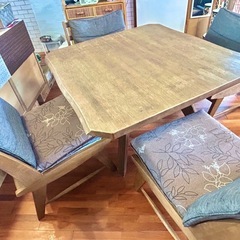 ダイニングテーブル　セット🌴の画像