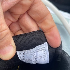 安全靴です。の画像