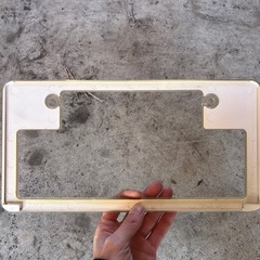 ウィザード　ナンバーフレームの画像