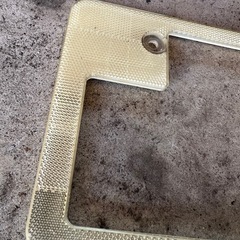 ウィザード　ナンバーフレームの画像