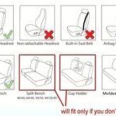 シートカバー　全席　6点セットの画像