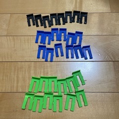 タミヤミニ四駆 コース　オーバルホームサーキット 立体レーンチェンジタイプ（ライトグリーン/ブルー） の画像