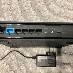 【美品】IPv6対応ELECOM高速無線LANルーターWRC-1167GS2-B の画像