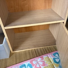 カラーボックス　扉付き　無料の画像