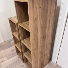 ニトリ カラーボックス　2個セットの画像