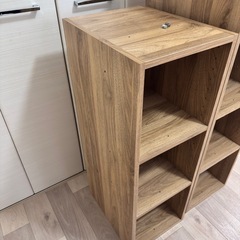 ニトリ カラーボックス　2個セットの画像