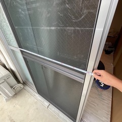 ベランダ網戸2枚の画像