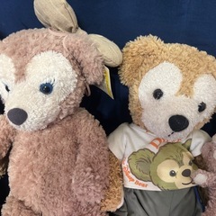 ダッフィーとシェリーメイのセットの画像