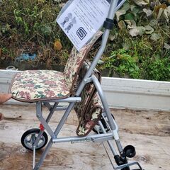 高齢者向けシルバーカート／買い物・散歩用／美品／ブレーキ付きの画像
