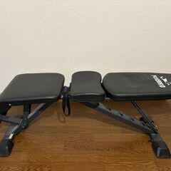 【12/21（日）引き取り限定】FLYBIRD トレーニングベンチ 3WAY可変式 インクラインベンチ 折り畳み 耐荷重300KGの画像