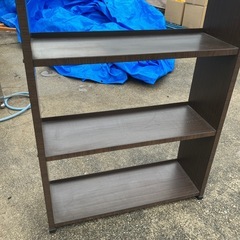 収納棚　棚　本棚　5段　家具　　72×24×136.4の画像
