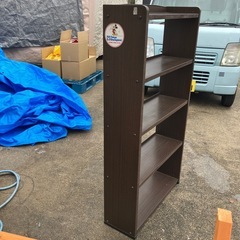 収納棚　棚　本棚　5段　家具　　72×24×136.4の画像