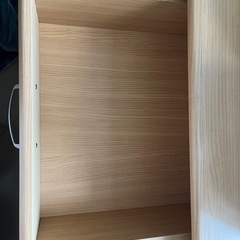 【美品】木目調チェスト 5段収納 タンス 衣類収納 引き出し収納 の画像