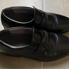 靴　ローファーの画像