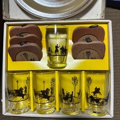 昭和レトロ　未使用品　食器　グラス　カップ&ソーサーの画像
