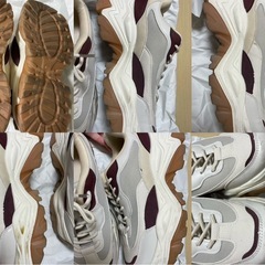 靴 4足セット しまむら mysa closet 田中里奈 ダッドスニーカーの画像