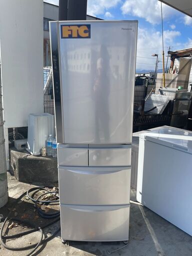 Panasonic 冷凍冷蔵庫 426L NR-E438T-N 2014年製 5ドア 動作良好