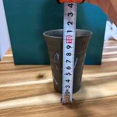 三洋陶器　龍峰窯　六釉銘彩　陶コップ揃　5個の画像